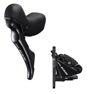 Тормоз передний Shimano 105 R7020, дисковая гидравлика, калипер BR-R7070, гидролиния 1000 мм, 2 шв J-Kit IR7020DLF4SC100A фото