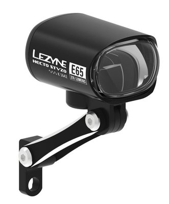Передний свет для электровелосипеда Lezyne Ebike Hecto STVZO E65, (210 lumen), черный Y14 4712806 003111 фото