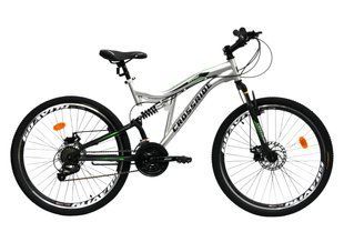 Велосипед Crossride MTB-SUSP ST "NITRO 26", Білий 02121-1 фото
