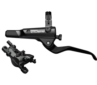 Гальмо гідравлычне дискове Shimano U8000 CUES, (ліва ручка BL-U8000, каліпер BR-U8000, J-kit гідролінія 1000мм) IU80001JLFPRA100 фото