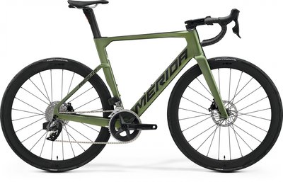 Велосипед MERIDA REACTO 7000S, SILK FOG GREEN (BLACK) A62211A 03590 фото