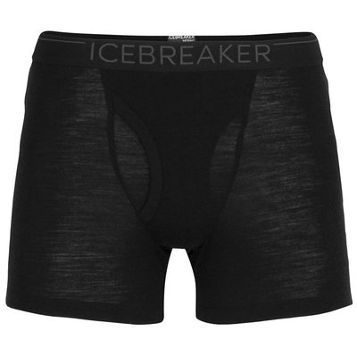 Термотрусы Icebreaker 175 Everyday Boxers wFly MEN BLACK S 104 485 001 S фото