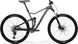 Велосипед MERIDA ONE-TWENTY 400, L (19), MATT GREY/GLOSSY BLACK A62211A 00640 фото 1