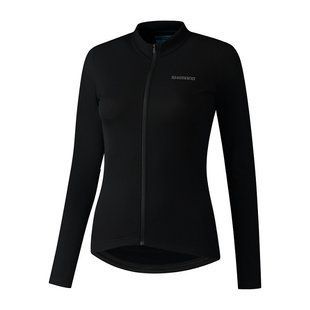 Велоджерсі жіноча Shimano ELEMENT LONG SLEEVE, чорний, L PCWJSPWVE12WL0116 фото