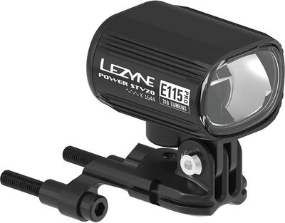 Передний свет Lezyne E-Bike Power STVZO Pro E115 Switch, (310 lumen), черный Y14 4710582 542633 фото