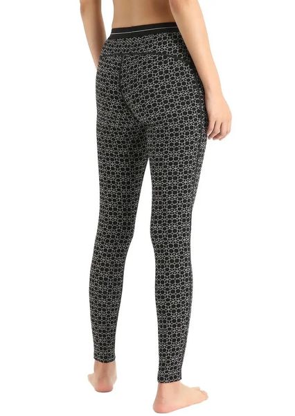 Термоштани Icebreaker 250 Vertex Leggings Alpine Geo WOMEN, BLACK/SNOW/J, M IB0 A56 IC672 M фото