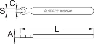 Ключ для ниппеля Mavic R-sys Unior Tools nipple wrench 623449-1635/2AP фото