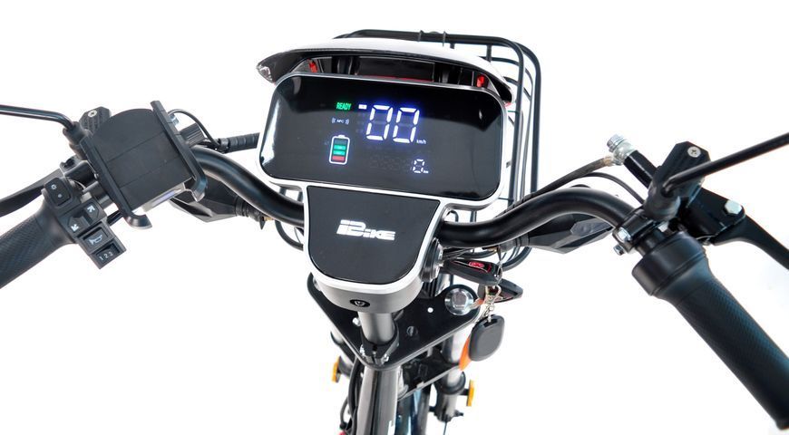 Електровелосипед СROSSRIDE VOLT CTB 16", Чорний (зі складним сидінням) 4074Е фото