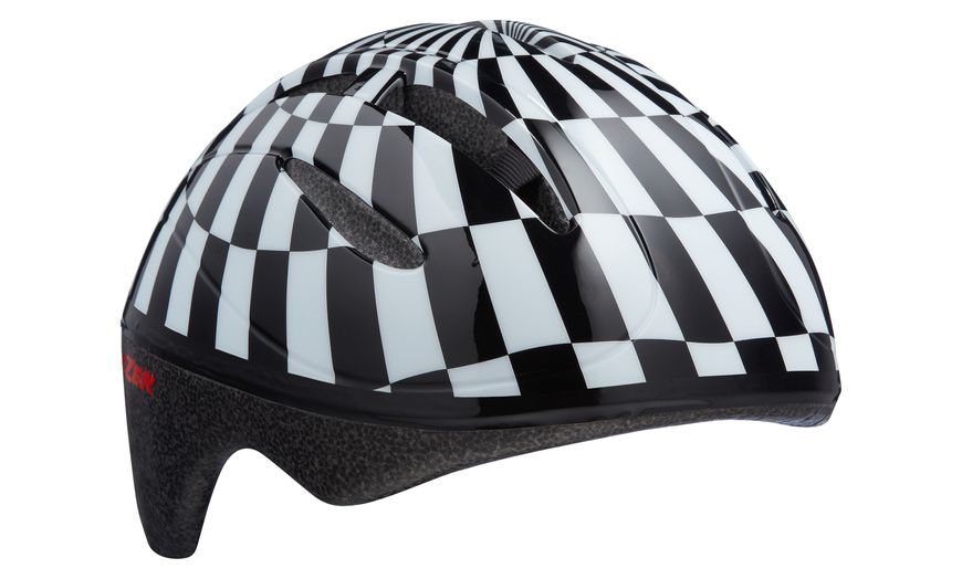 Шлем детский Lazer BOB, черный/белый, 46-52см 3716102 фото
