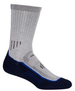 Термошкарпетки Icebreaker Hike Trek Crew MEN silver/royal/ink S (39-41) IBN 320 A70 S фото