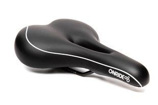 Седло ONRIDE Sofa Gel, стальные рамки, мужское, черное, 285х190мм 69315100114 фото