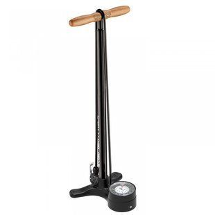 Підлоговий насос LEZYNE SPORT FLOOR DRIVE DV Манометр 3,5", 220psi, чорний  4712805 997657 фото