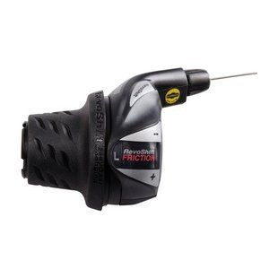 Шифтер Shimano Tourney SL-RS36 Revoshift, 3 скорости, левая, неиндексная, OEM ESLRS36LNBP фото