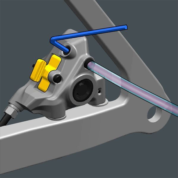 Гальмівний каліпер Shimano Dura-Ace BR-R9270-R, задній, FLAT MOUNT, без адаптера IBRR9270RDRF фото