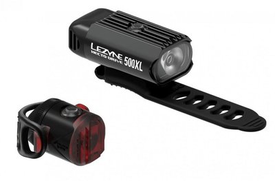 Комплект світла Lezyne Hecto Drive 500XL / Femto USB Pair, (500/5 lumen), чорний Y13 4712806 002213 фото