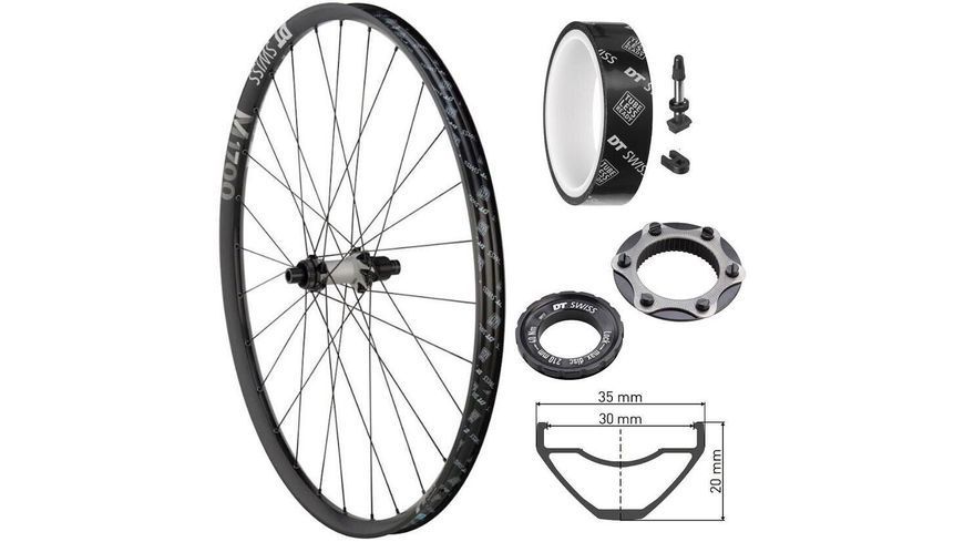 Колесо заднє DT Swiss M 1700 Spline Rear W0M1700TEDRSA05145 фото