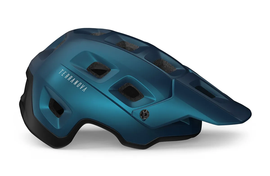 Шолом MET TERRANOVA MIPS CE TEAL BLUE BLACK METALLIC | MATT M (56-58) 3HM 124 CE00 M BL3 фото