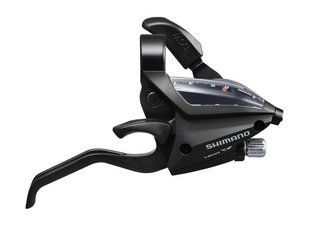 Гальмівна ручка/шифтер (моноблок) Shimano ST-EF500, права, 8 швидкостей, ОЕМ ASTEF5002RV8AL фото
