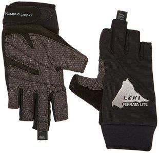 Перчатки горнолыжные LEKI Ferrata lite black 10 631 72203 100 фото