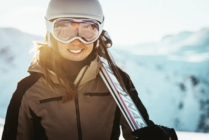 Маска горнолыжная Julbo 770 12 111 ELLIPSE BLANC CAT1 J77012111 фото
