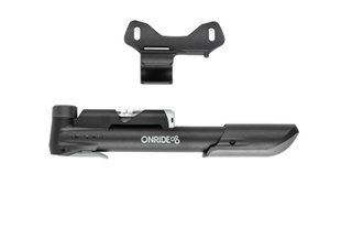 Насос компактный ONRIDE Counter 10 пластиковый, 25см, с манометром, 120PSI, FV/AV 2526116103491 фото