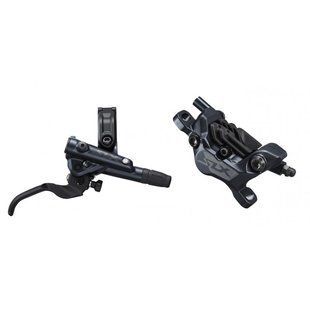 Гальмо гідравлічне дискове Shimano M7120 SLX, заднє (права ручка, 4-поршн каліпер, J-kit гідролінія 1700мм) IM7120JRRXSA170 фото