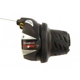 Шифтер Shimano Tourney SL-RS36 Revoshift, 7 скорости, правая (SIS), черный, OEM ASLRS36R7AP фото
