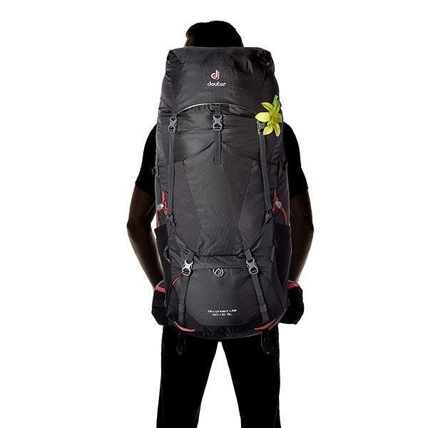 Рюкзак Deuter Aircontact Lite 60+10 SL колір 4701 graphite-black 4340218 4701 фото