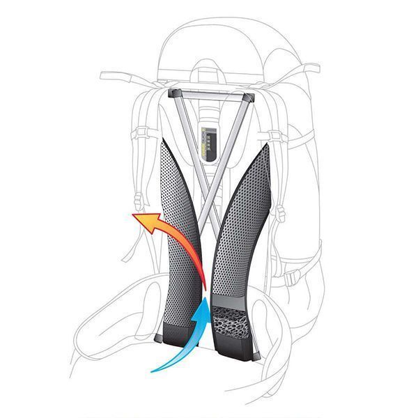 Рюкзак Deuter Aircontact Lite 60+10 SL колір 4701 graphite-black 4340218 4701 фото