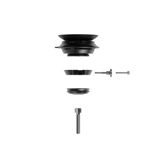Кріплення телефона на кришку виноса керма FIDLOCK VACUUM ahead cap base, чорний 4251207 401923 фото
