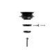 Кріплення телефона на кришку виноса керма FIDLOCK VACUUM ahead cap base, чорний 4251207 401923 фото 3