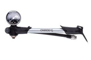 Насос високого тиску ONRIDE Pressure 20, алюмінієвий, зі шлангом та манометром, 300PSI 6936116100528 фото