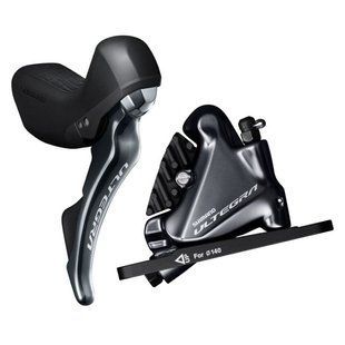 Тормоз задний Shimano Ultegra R8020, дисковая гидравлика, калипер BR-R8070, гидролиния 1700мм, 11 шв, J-Kit IR8020DRRDSC170A фото