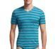 Термофутболка Icebreaker BF 150 Anatomica SS V MEN stripe alpine/metro L 102 911 401 L фото 1