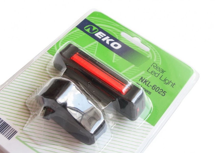 Мигалка задня NEKO NKL-6025 зарядка USB 65 люмен NKL-6025 фото