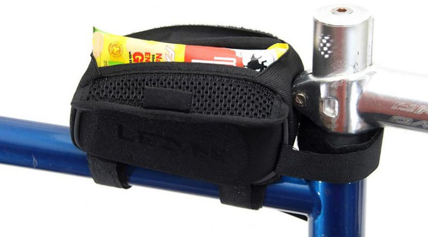 Велосумка на раму Lezyne Energy Caddy V2, 0.5L, Сірий/Чорний 4712805 978847 фото