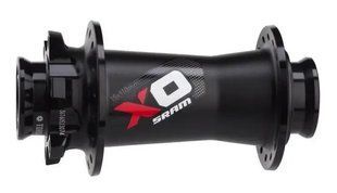 Втулка передняя SRAM X0 MTB 110x15mm Boost 32H disc 6 bolt Black Red 00.2018.006.015 фото
