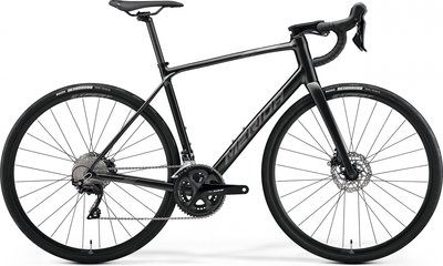 Велосипед MERIDA SCULTURA ENDURANCE 400, S, SILK BLACK (DARK SILVER) A62211A 04040 фото