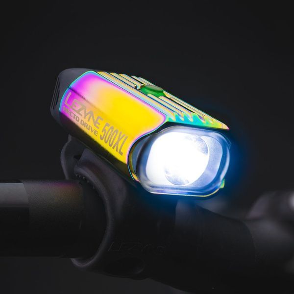 Переднє світло Lezyne Hecto Drive 500XL, (500 lumen), Нео металік Y14 4710582 543081 фото