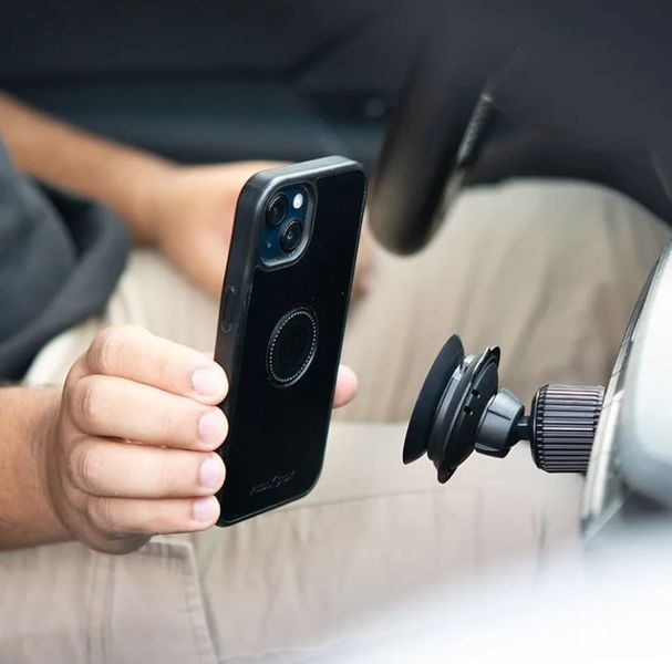 Крепление телефона в отверстие кондиционера автомобиля FIDLOCK VACUUM car vent base, черный 4251207 405815 фото