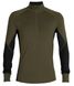 Термофутболка с длинным рукавом Icebreaker 260 Zone LS Half Zip MEN LODEN/BLACK L 104 361 083 L фото 1