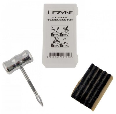 Ремкомплект для безкамерки Lezyne Tubeless Kit Box (24 шт.), прозорий 4712805 998050 фото