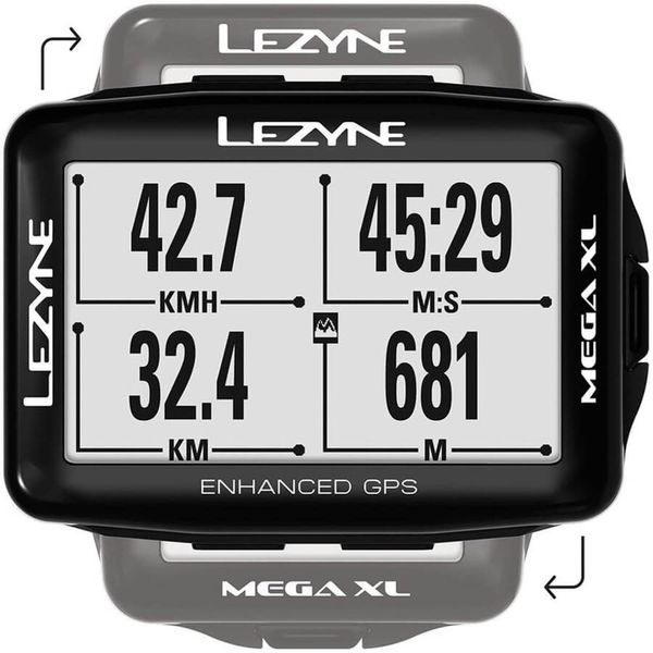 Велокомпьютер Lezyne Mega XL GPS Smart Loaded, черный Y13 4712806 003739 фото