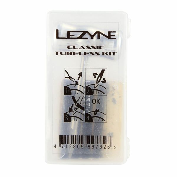 Ремкомплект для безкамерки Lezyne Tubeless Kit Box (24 шт.), прозорий 4712805 998050 фото