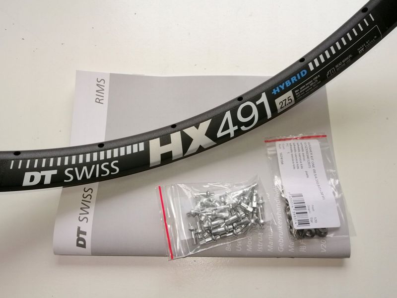 Обод DT Swiss HX 491 27.5" (584x25) TLR, 28 отв., под диск RDHX49BDPW28SA0568 фото