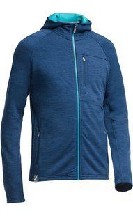 Термокофта Icebreaker Sierra LS Zip MEN equinox hthr/aegean XL 101 477 401 XL фото