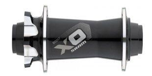 Втулка передняя SRAM X0 MTB 110x20mm Boost 32H disc 6 bolt Black Silver 00.2018.006.026 фото