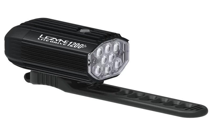 Передний свет Lezyne LITE DRIVE 1200+ FRONT, Matte Black, 1200 люмен 4710582 551598 фото