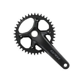 Шатуны Shimano FC-RX610-12 GRX встроенная ось, 165мм 38з, без каретки EFCRX6101AXA8 фото