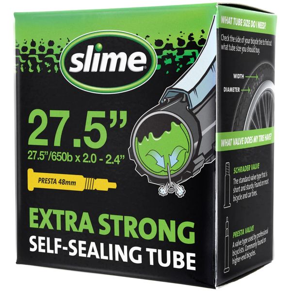 Камера з герметиком Slime Smart Tube 27.5" x 2.0 - 2.4" FV 30023 фото
